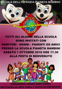 FESTA DI BENVENUTO 2016-2017